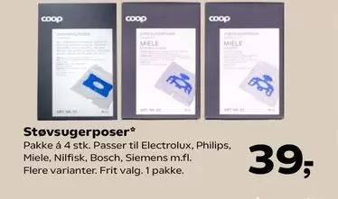 Miele - Støvsugerposer