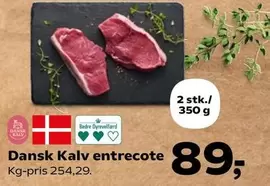 Dansk Kalv entrecote
