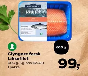 Fersk Laksefilet