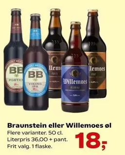 Braunstein eller Willemoes øl