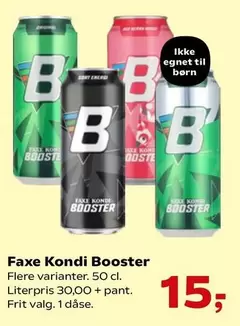 Faxe - Kondi Booster