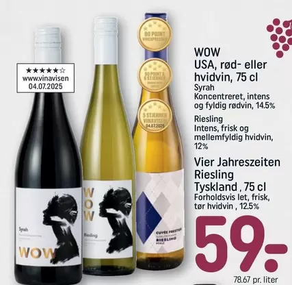 rød- eller hvidvin, Riesling