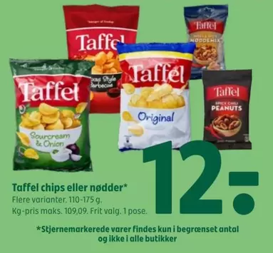 Chili - chips eller nødder