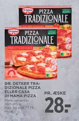 TRADIZIONALE PIZZA ELLER CASA DI MAMA PIZZA