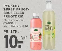 TØRST, FRUGT-BRUS ELLER FRUGTDRIK