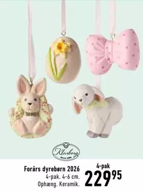 Keramik - Forårs dyrebørn 2026
