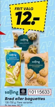 Brød eller baguettes