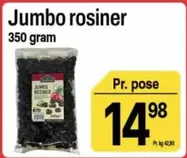 Jumbo rosiner