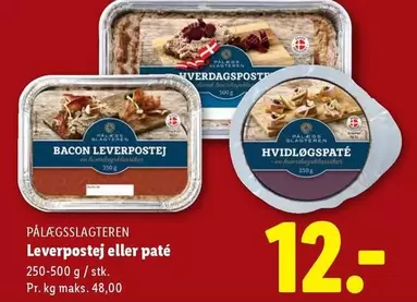 Leverpostej eller paté