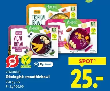 Bio - Økologisk smoothiebowl