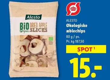 Bio - Økologiske æblechips