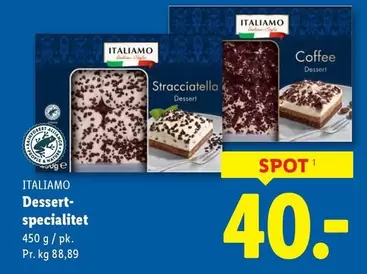 Dessert - -specialitet