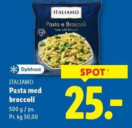 Pasta med broccoli