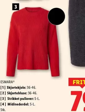 Strikket pullover