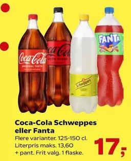 Coca Cola - Coca-Cola Schweppes eller Fanta