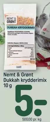 Dukkah krydderimix