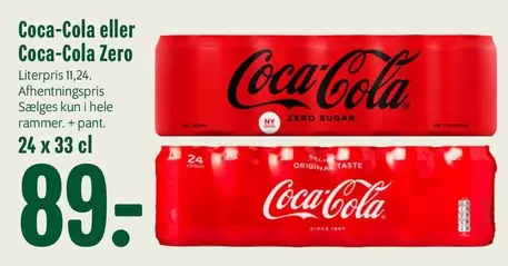 Coca Cola - Coca-Cola eller Coca-Cola Zero