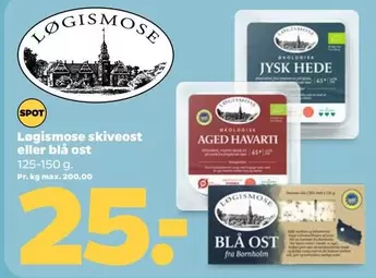 skiveost eller blå ost