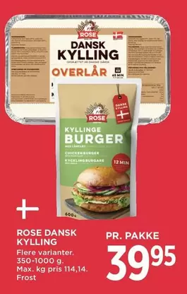Rose - DANSK KYLLING