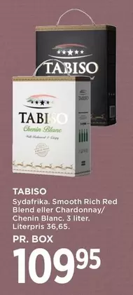 Red - Sydafrika. Smooth Rich Blend eller Chardonnay/ Chenin Blanc. 3 liter.