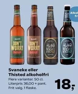 Svaneke eller Thisted alkoholfri