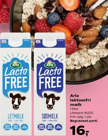 Arla - laktosefri mælk