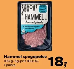 Den - Hammel spegepølse
