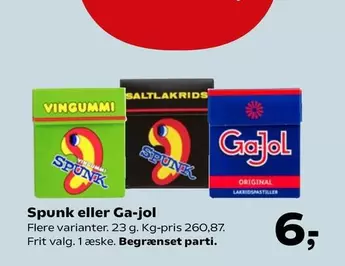 Spunk eller Ga-jol