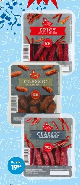 Salami Sticks