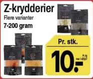 Z-krydderier