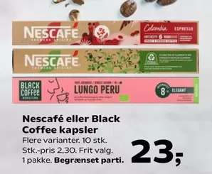 Coffee kapsler
