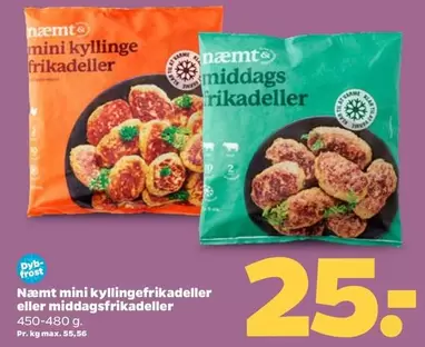 Mini Kyllingefrikadeller Eller Middagsfrikadeller