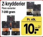 Z-krydderier