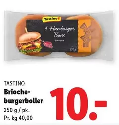 Brioche-burgerboller