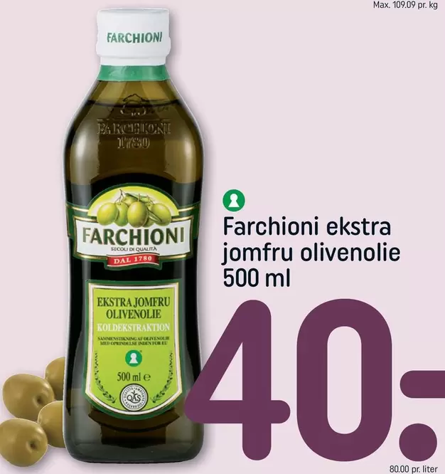 Ekstra Jomfru Olivenolie