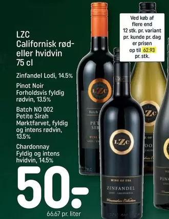 Zinfandel - Californisk rød- eller hvidvin