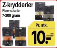 Z-krydderier