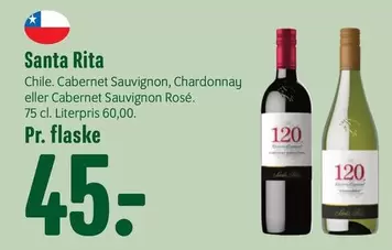 Cabernet Sauvignon, Chardonnay eller Cabernet Sauvignon Rosé