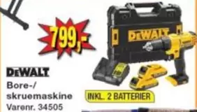 Dewalt - Bore-/skruemaskine