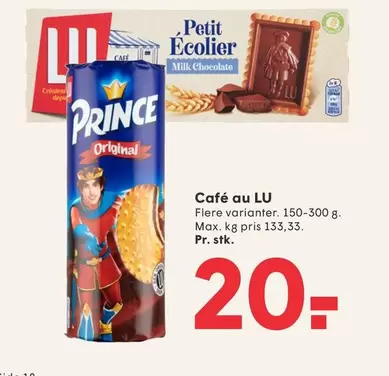 Prince - Café au LU
