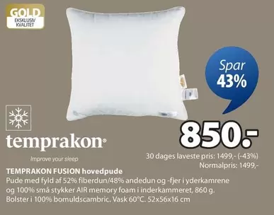 Fusion - FUSION hovedpude