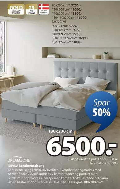 NEVADA kontinentalseng