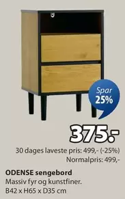 ODENSE sengebord