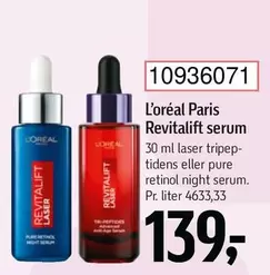 Revitalift serum