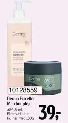 Eco eller Man hudpleje