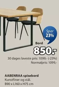AABENRAA spisebord
