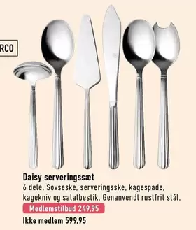 Daisy serveringssæt