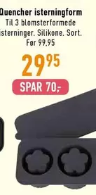 Quencher isterningform