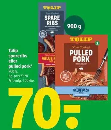 Spareribs Eller Pulled Pork