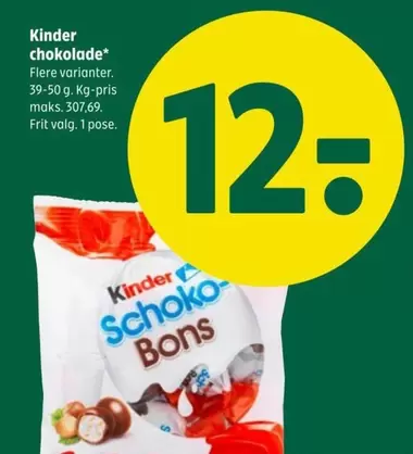Kinder - Chokolade